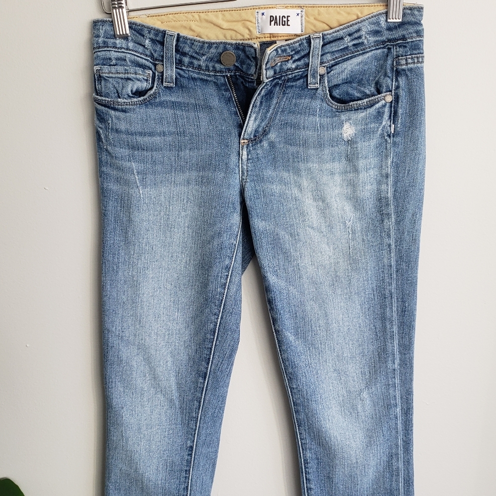 Paige denim kylie crop size 24